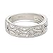 Jeulia 925 Sterling Silber Ringe Milgrain Rundschliff Damen Band Jubiläum Versprechen Ringe mit Schmuckschatulle für Sie Frauen Mädchen