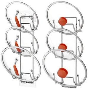 Miniatura 4 de adhesivo adhesivo para organizador de tapa de olla sin perforación o carrito de ducha - transparente