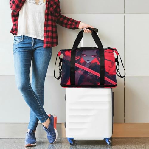 Bolsas de lona de estilo japonés con correa ajustable y sección impermeable unisex 7