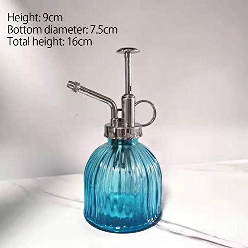 Glazen Plant Mister Spray Bottle, Plant Mister, Vintage Glazen Planten Sprayer Fles, Plant Misters voor Binnen, Watering Glazen Spray Bottle Gieter, Plant Spritzer voor Indoor Outdoor Plants(blauw) - Afbeelding 3
