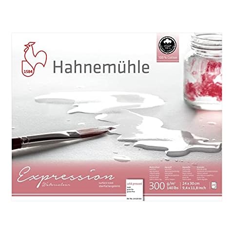 Hahnemuhle Large Watercolour Block, 100% Cotton Cover