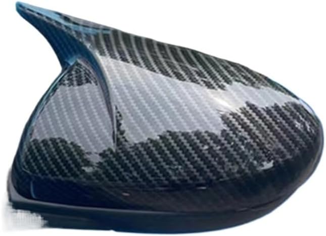 Styling Exterior Door Side Wing Ox Horn Rearview Mirror Cover Sticker Trim Compatible With Mazda 6 GH 2009-2012 Auto Accessories(B)