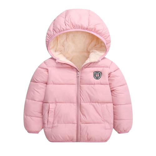 Baby Boys Girls Winter Coats, Thick Hooded Down Kids Infants Toddlers Winter Warm Jacket Outerwear for 2-7 Years