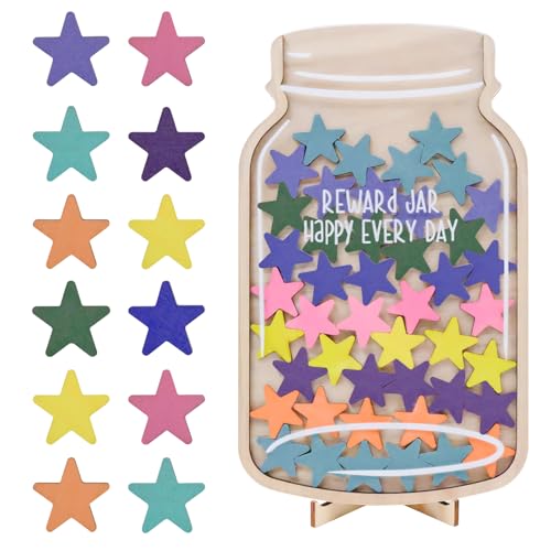 Reward Jar with Star Tokens
