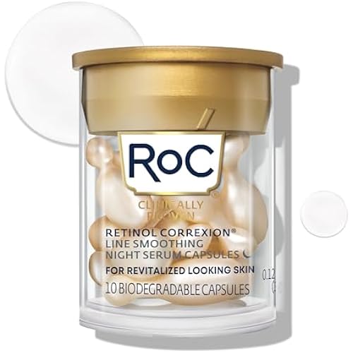 RoC Retinol Correxion Anti-Aging Wrinkle Night Serum Capsules - 10 Count