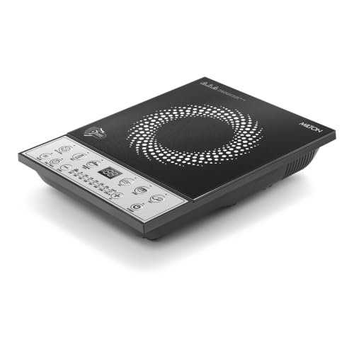 MILTON ELIO Plus 1300W Ceramic Induction Cooktop Black - Image 8