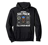 The Only Six Pack I'll Need Hoodie Funny Pilot Aviator Gift