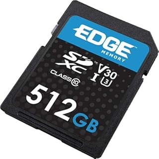 EDGE PE256821 512GB SDXC Vsc (V30 U3) Memory Card