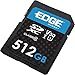 EDGE PE256821 512GB SDXC Vsc (V30 U3) Memory Card