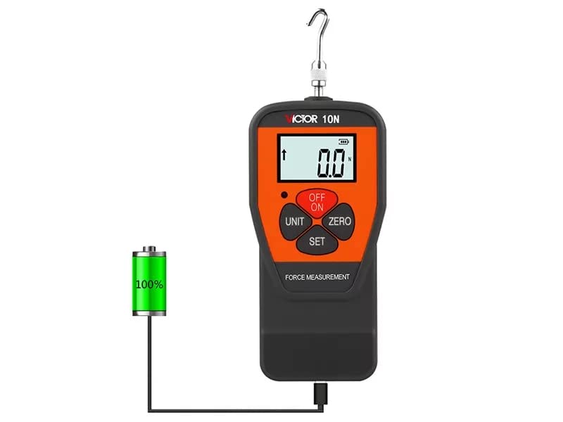 YuqiaoTime VICTOR 10N/50N/100N/200N/300N/500N A Simple Push Pull DIGITAL FORCE GAUGE(VICTOR 50N)