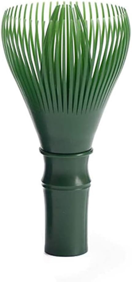 Plastic Tea Whisk 100pcs, ABS Material, Matcha Tea, Coffee, Hot Chocolate, Smoothies, Lightweight and Easy to Clean, Green/Yellow Green