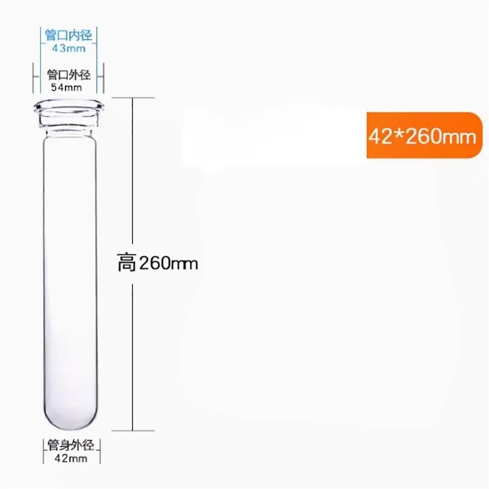 Tubo for digestione proteica for in vetro for resistente alle alte temperature Bocca a forma di ciotola Attrezzature da laboratorio