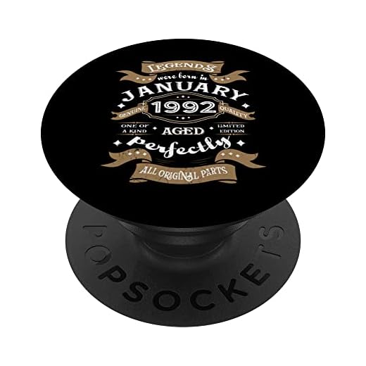 Leyendas nacieron en enero de 1992 regalo de cumpleaños PopSockets PopGrip Intercambiable