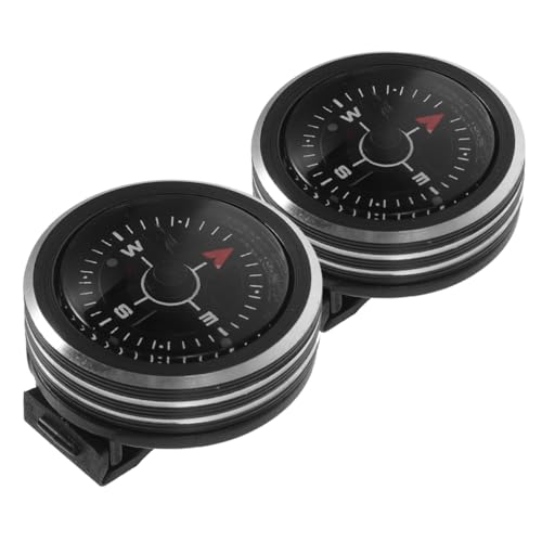 Brújulas de muñeca desmontables VALICLUD 2 piezas portátiles miniatura 1