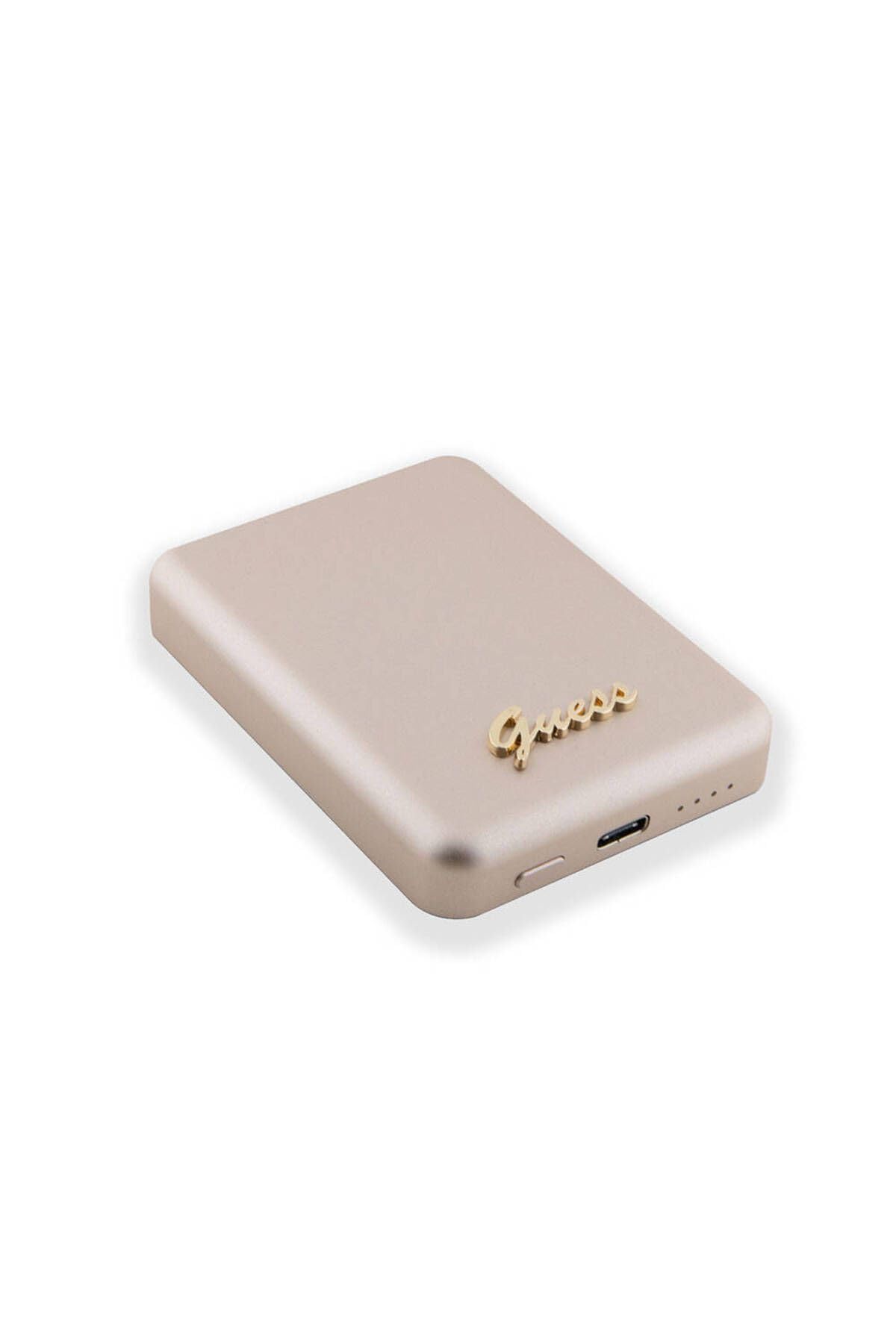 Batería externa Magsafe con licencia con función de carga de metal con logotipo 5000mAh 15W dorado