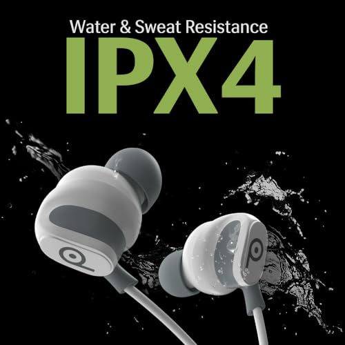 Image of Lava Probuds E1c in Ear Earphone | 12mm Bass Boosted Copper Driver with Pocket Comfy C Type Jack with Wire Protector | Dual Tone Stylish Design | in-Built Mic | IPX4 Water Resistant (White)