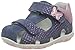 Superfit Jungen Mädchen Fanni Knöchelriemen Sandalen, BLAU/ROSA 8010, 18 EU