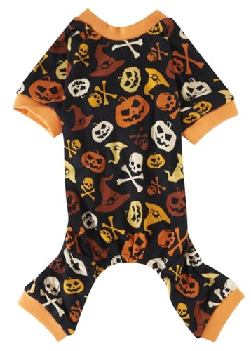 Pijama para perro Halloween calabaza talla XL