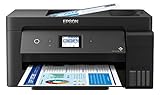 a3 drucker fax scanner Epson Original Tinte zum Nachfüllen erhalten Sie in kostengünstigen, großvolumigen Tintenflaschen, schwarze Pigmenttinte für wisch- und wasserfeste Text-Ausdrucke