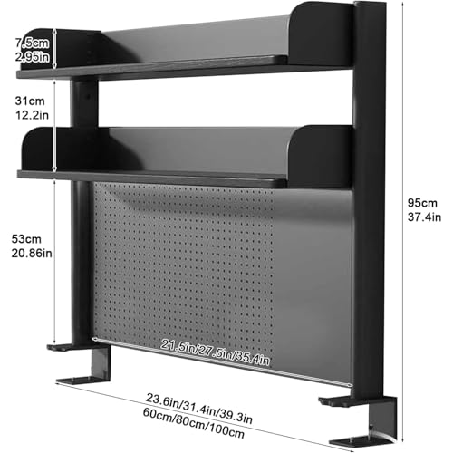 Étagère de bureau réglable pour libérer de l'espace de table instantanément - 3
