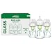 Dr. Brown's Options+ Wide-Neck Glass Baby Bottles, 5 Ounce, 3 Count