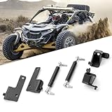 BARQUPO UTV Automatic Door Opener Kits Compatible with Can Am Maverick R Max 2024-2026, No Drilling Door Shocks Struts Fit Maverick R Max Accessories, Front Door Only
