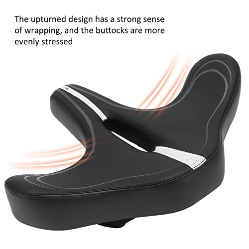 Selle de vélo large anti-transpiration pour éliminer les douleurs