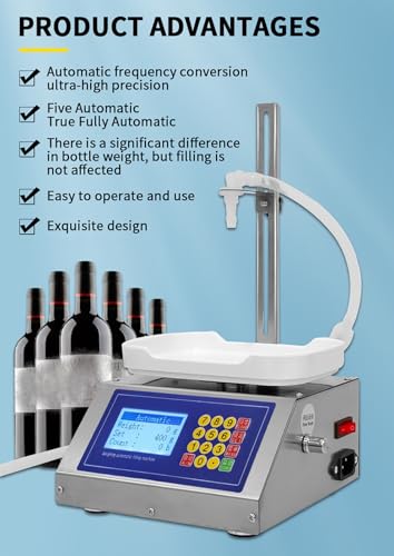 Remplisseuse automatique commande numérique pour miel et boissons