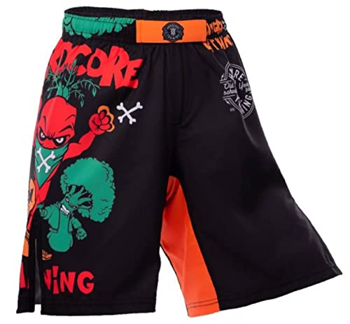 Hardcore Training Kids Boxing Shorts Angry Vitamins Youth Mma Boxing Bjj Fitness Running Workout Exercise Sport Clothing #TOP15