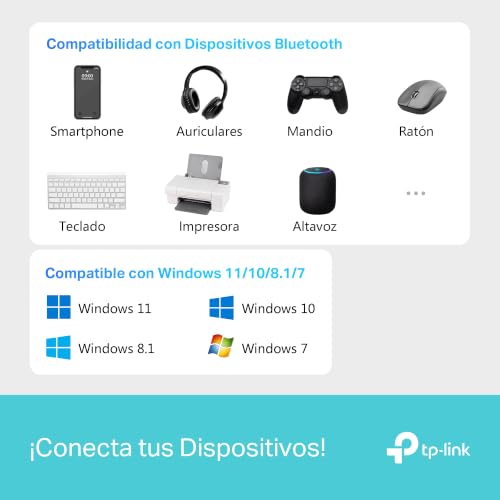 TP-Link UB600 - Adaptador WiFi USB, Bluetooth 6.0, Nano, para PC - Imagen 6