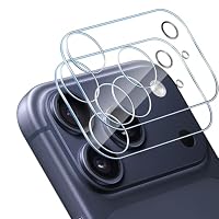 Protection Verre Trempé Arrière Et Caméra Pour IPhone 17 Pro Max 6.9 Pouces - Dureté 9H, 2+2 Pièces, Installation Facile