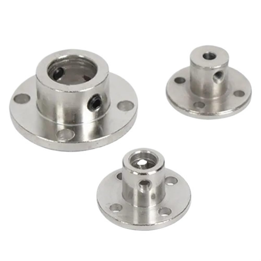 Aluminum Rigid Flange Coupling, 1pc