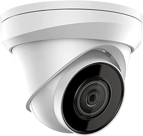 Hikvision OEM 4MP IP PoE Outdoor Audio Dome Security Camera, 2.8mm Fixed Lens IP66 Waterproof H.265+ Network Camera Built-in Mic Fixed Dome Network Camera DS-2CD2143G0-IU