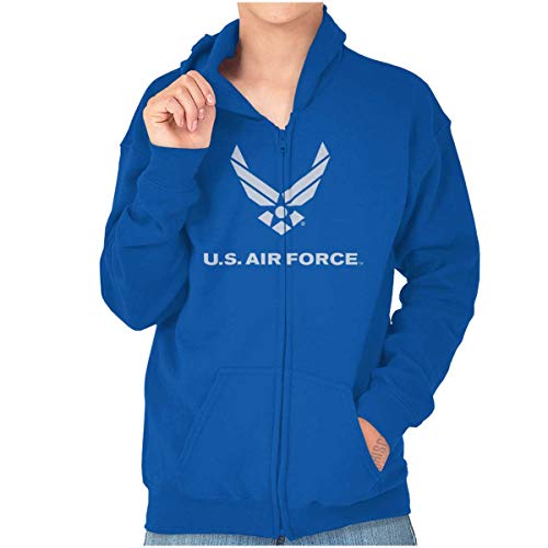 United States Air Force Official Logo USA Youth Zip Hoodie Boys Girls
