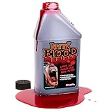 Kangaroo Halloween Fake Blood for Clothes - Liquid Washable Fake Red Fluid for Zombie Vampire Costumes Accessories Cosplay Adults and Kids Theatrical Fake Blood – Safe, Non-Toxic Halloween Makeup Prop