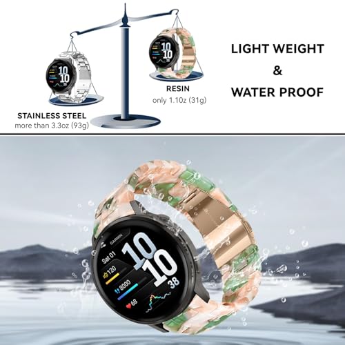 Correas de resina compatibles con Garmin Venu 4 miniatura 3