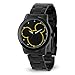 Disney Unisex W001989 Mickey Mouse Analog Display Analog Quartz Black Watch
