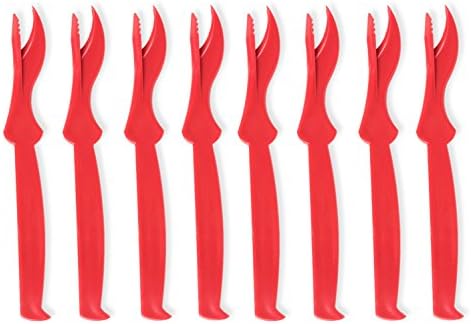 Catered Cravings Seafood Sheller, Pack of 8, Red