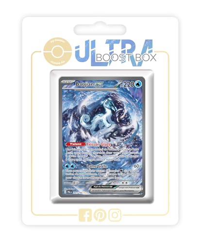 Baojian ex (Chien-Pao ex) 261/193 Alternativo Pokémon Gallery Secreta - Ultraboost X Écarlate et Violet 02 Évolutions à Paldea - Box de 10 cartas pokémon francês