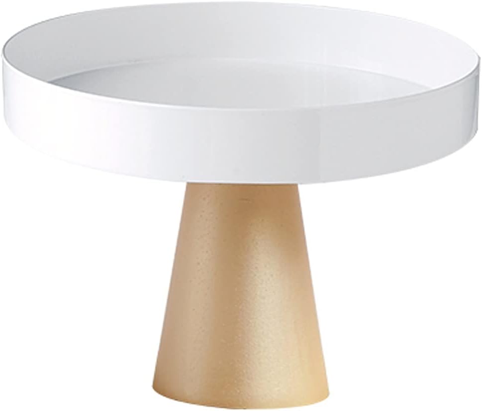 Metal Cake Tray White Dessert Table Wedding Party Decoration Cake Display Stand Tall Multi-Purpose Pastry Serving Tray Cupcake Tower