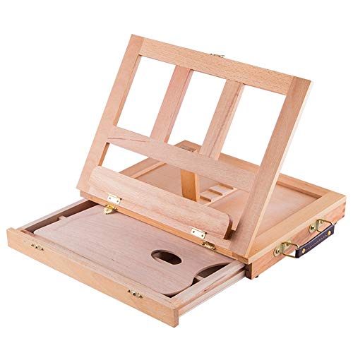 Support de croquis ajustable et chevalet multifonction à tiroir