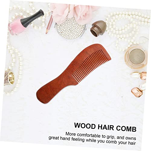 DOITOOL Pente De Madeira De Sândalo Pentes Provocantes Para Ferramentas De Estilo De Cabelo Escova D