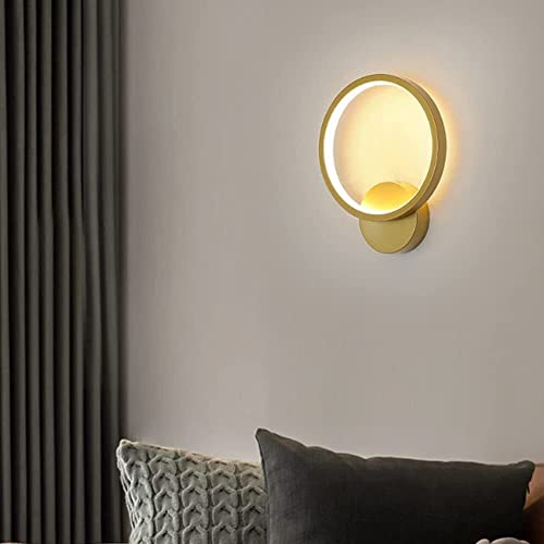 Aplique de pared LED con sombra acrílica antideslumbrante para el hogar