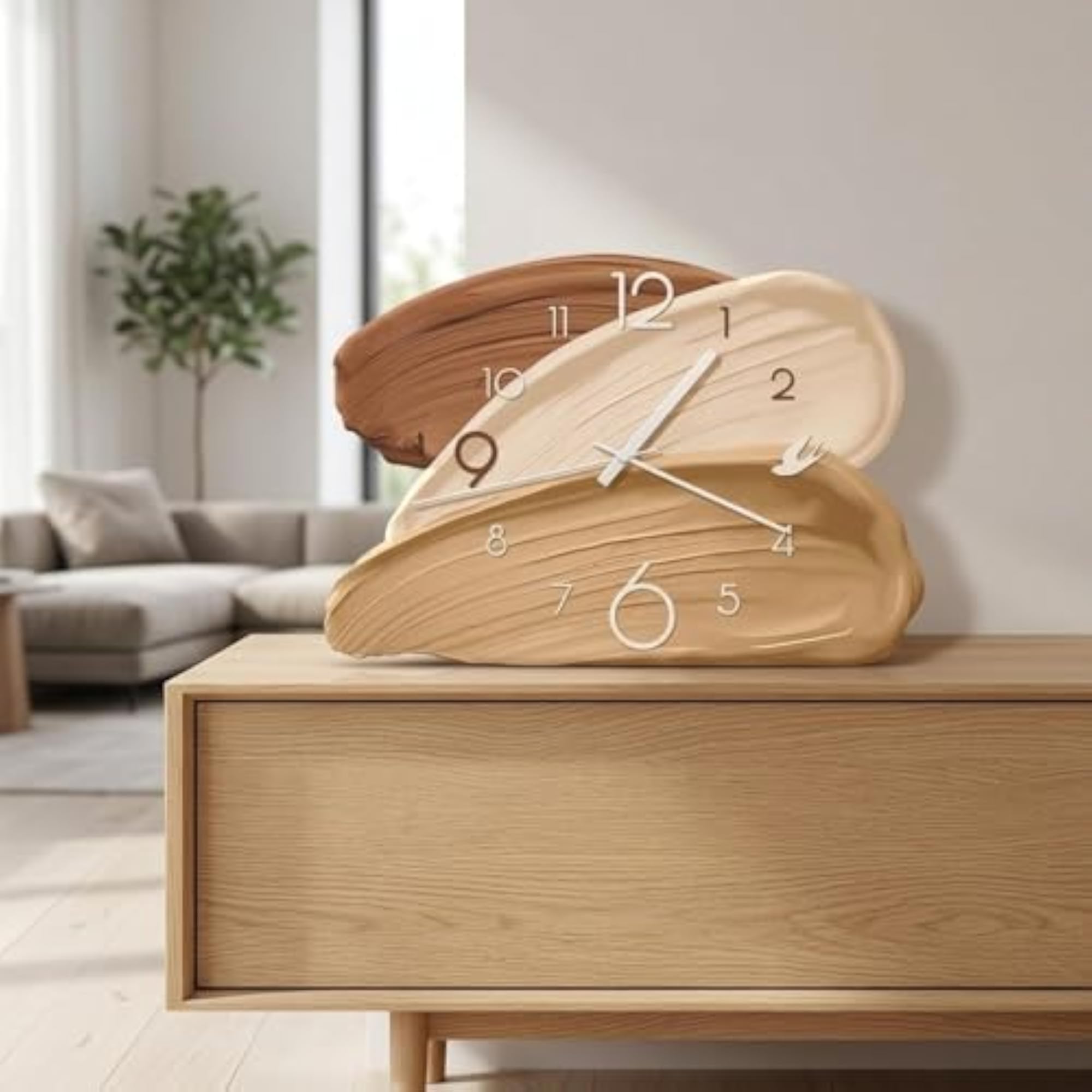 Simple Small Minimalist Retro Design Table Clock, Gift
