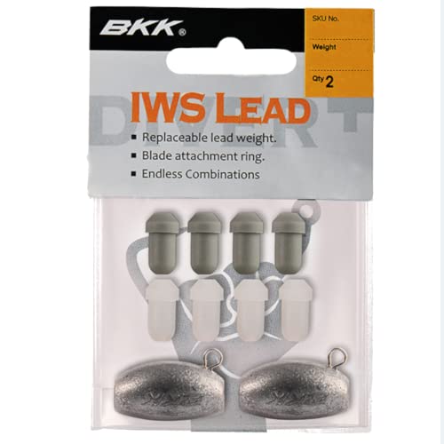 Bkk Lead For Offset Hooks And Rubber Fish For Predatory Fish Iws Lead, Weight: 8 G #TOP2