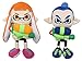 Little Buddy Set2-146768 Splatoon Inkling Plush, Girl Orange & Boy Blue (Pack of 2)