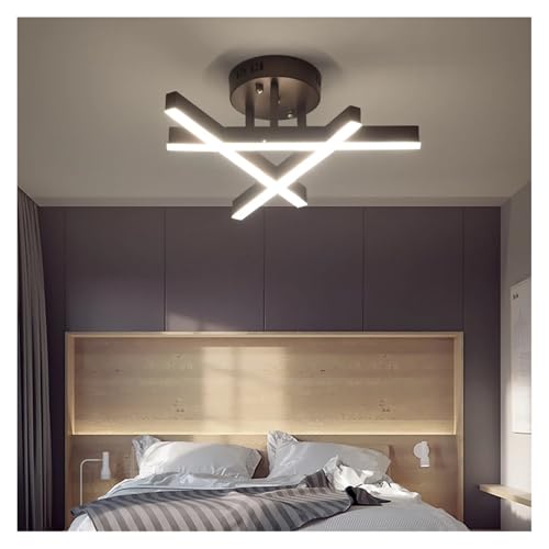 Lustre plafonnier LED résout le manque de clarté dans votre salon avec ses 3 têtes de 42CM