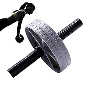 Ab Roller Wheel – 1/2 Ab Wheel Exercise Equipment | Abs Roller Home Workout,Sturdy Ab Workout Equipment For Core Workout,Ab Exercise Equipment Used As At Home Workout Equipment For Both Men & Women