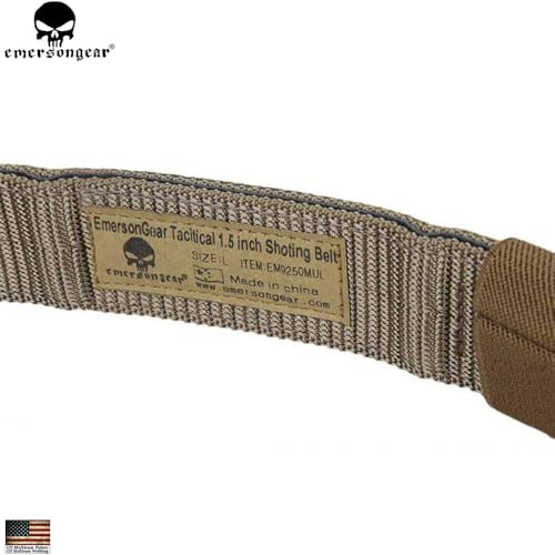 Cinturón resistente de 2 capas EMERSONGEAR alta rigidez 5