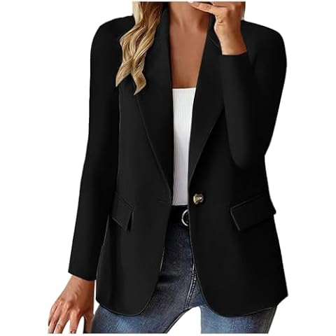 Blazer Femme pvucpot Élégant Cover